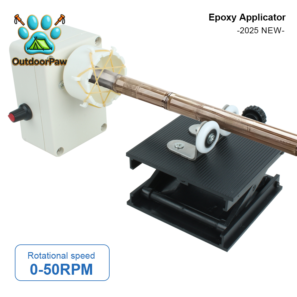 Fishing Equipment Rod - อุปกรณ์พันสายเบ็ดตกปลาแบบ DIY ปรับความเร็วได้ 0-50 รอบต่อนาที เครื่องพันลวด