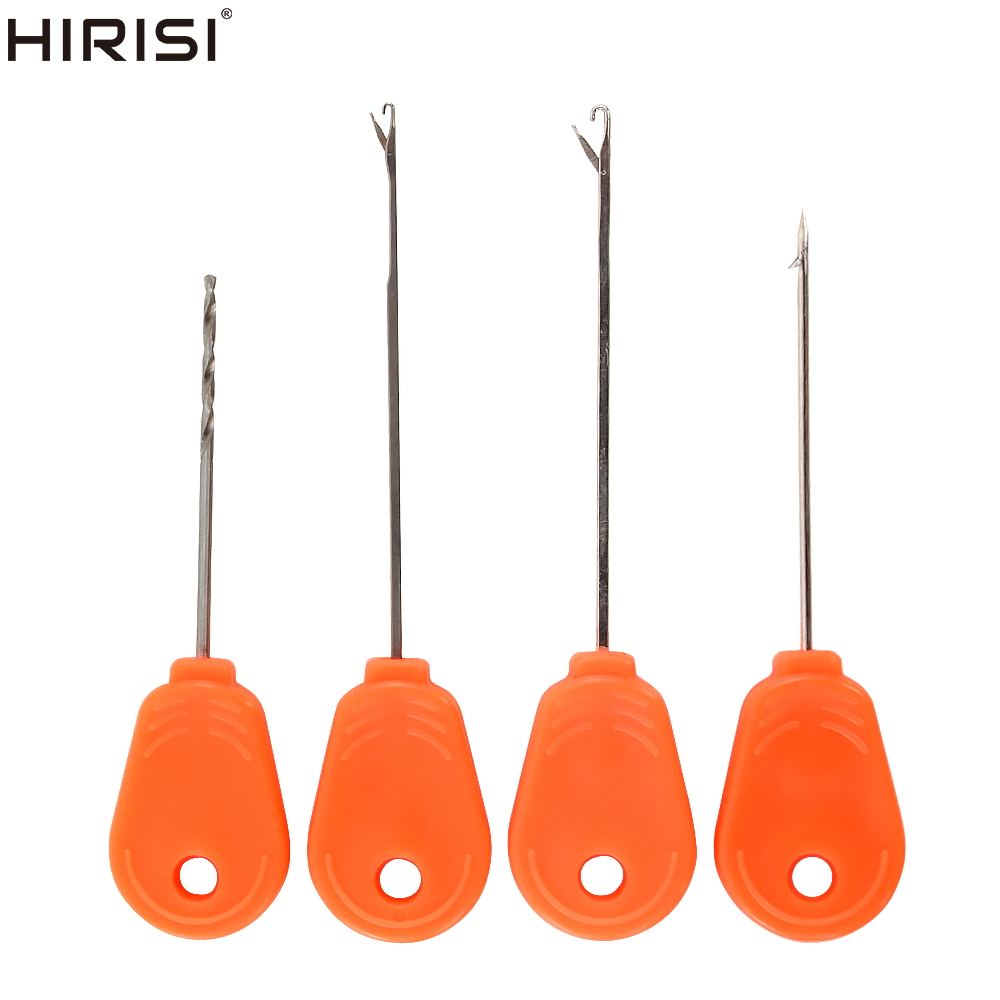 Fishing Equipment And Tools - Hirisi 4 ชิ้นปลาคาร์พตกปลาเหยื่อเข็มกล่องตกปลาเหยื่อเครื่องมืออุปกรณ์ตกปลา BT05