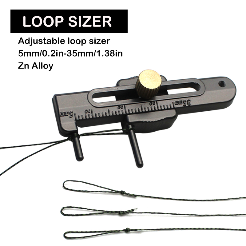 Carp Fishing Tackle - ปลาคาร์พตกปลาโลหะเต็มรูปแบบตะขอตกปลา Knotting เครื่องมือปลาคาร์พตกปลา RIG ปรับ LOOP