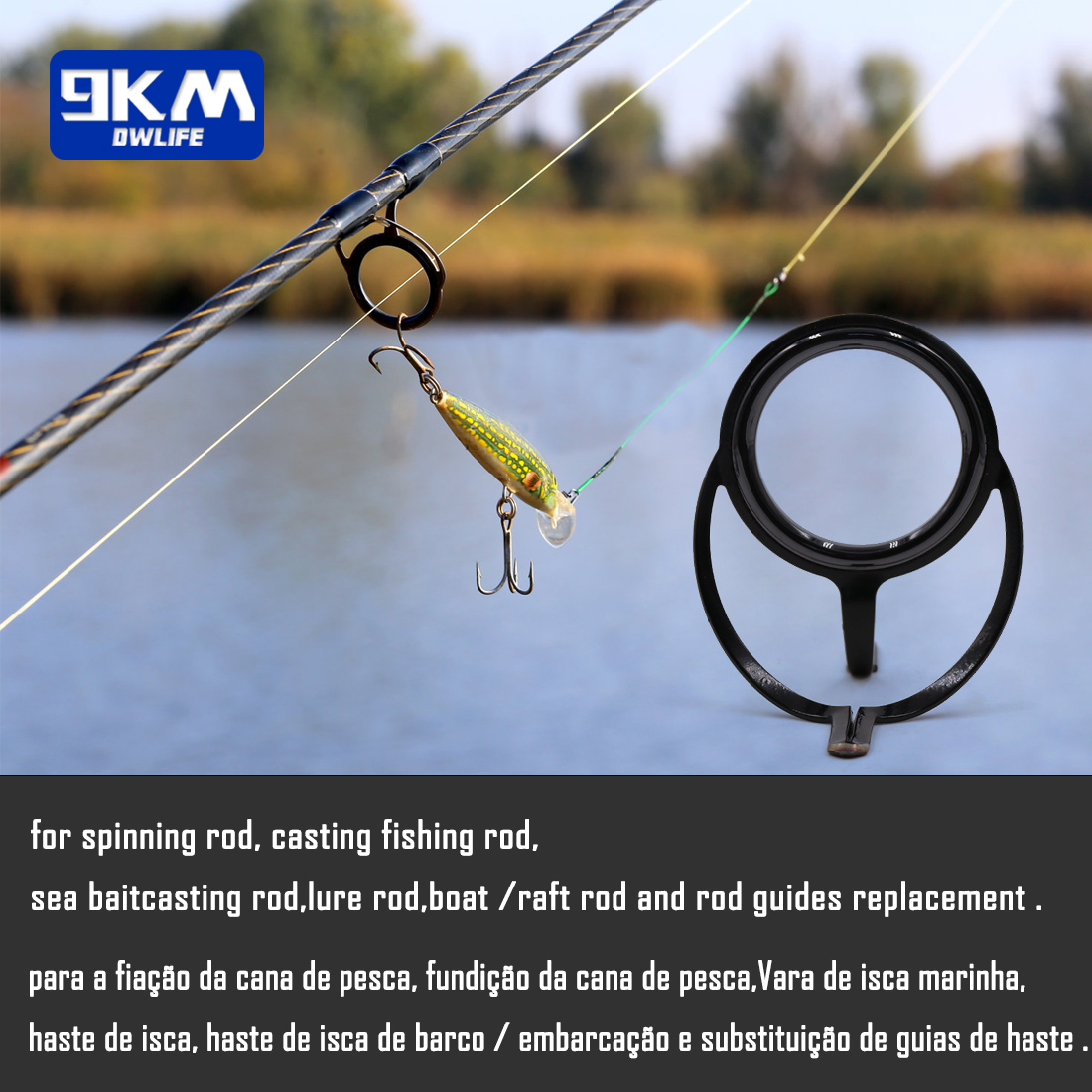 ตกปลาRodชุดซ่อมSpinning Rod Bu - Fishing Equipment Rod บทวิจารณ์และราคา