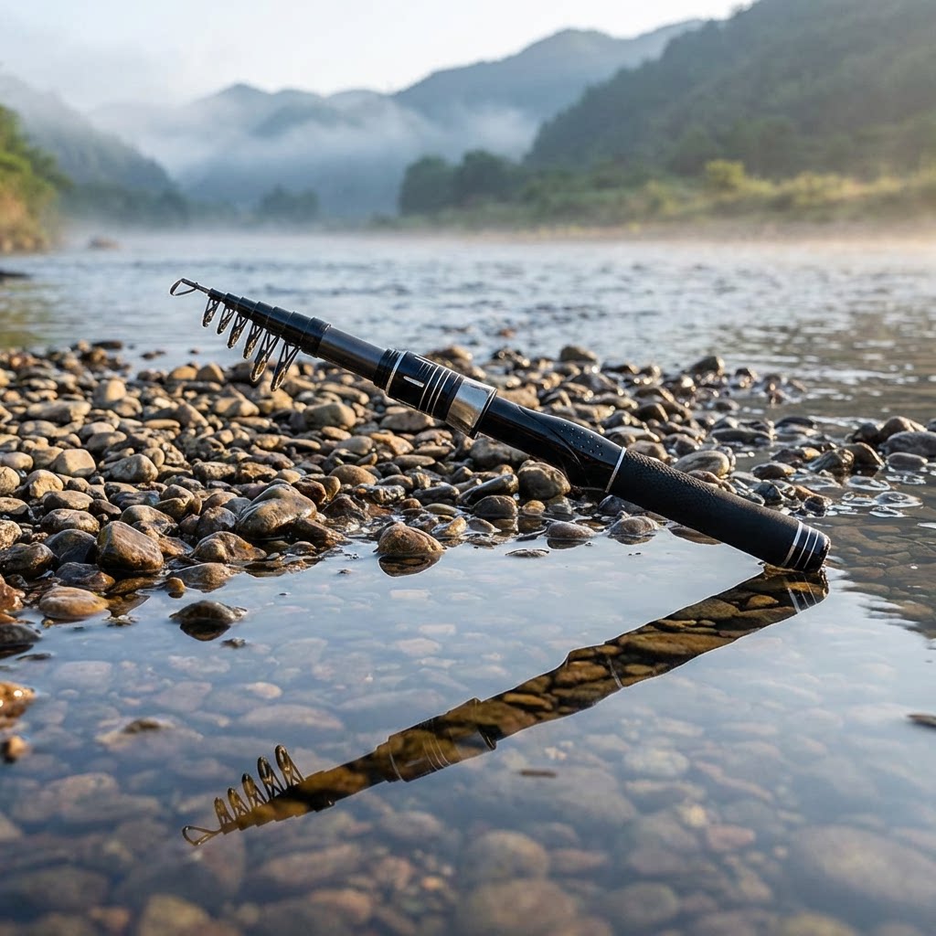 คันเบ็ดตกปลาคาร์บอนแบบยืดหดได้ - Fishing Equipment Rod บทวิจารณ์และราคา