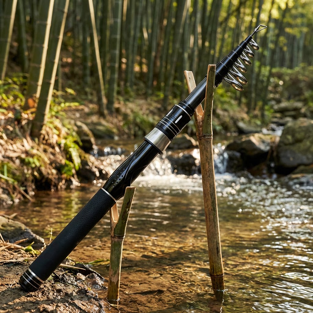 คันเบ็ดตกปลาคาร์บอนแบบยืดหดได้ - Fishing Equipment Rod บทวิจารณ์และราคา