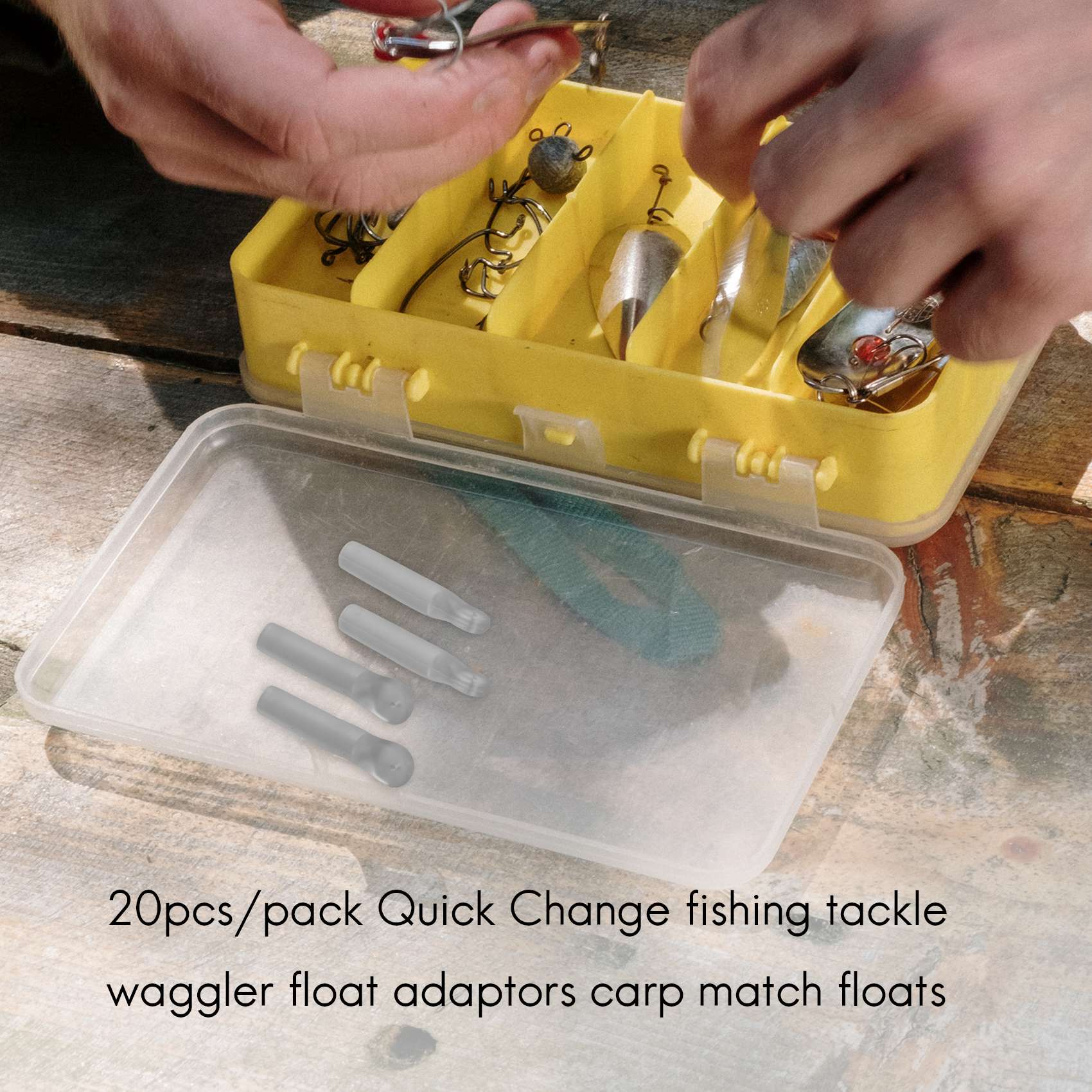 ABST 20 ชิ้น/แพ็ค อะแดปเตอร์เป - Carp Fishing Tackle บทวิจารณ์และราคา